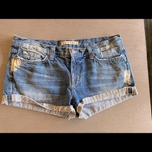 Size 29 J Brand cutoff denim jean shorts